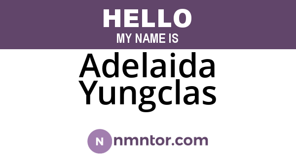 Adelaida Yungclas