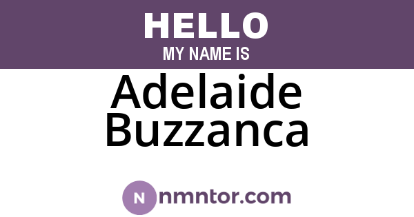 Adelaide Buzzanca