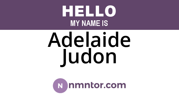 Adelaide Judon