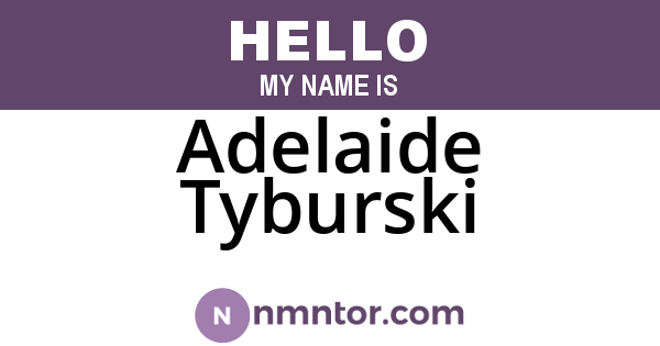 Adelaide Tyburski