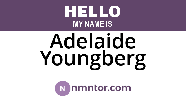 Adelaide Youngberg