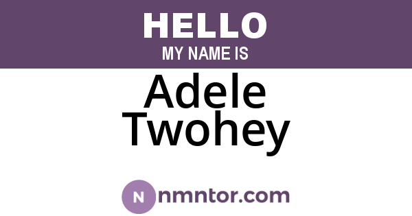 Adele Twohey