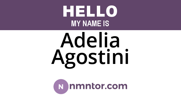 Adelia Agostini