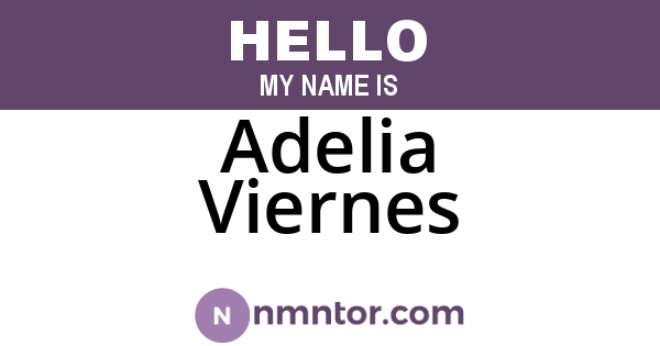 Adelia Viernes