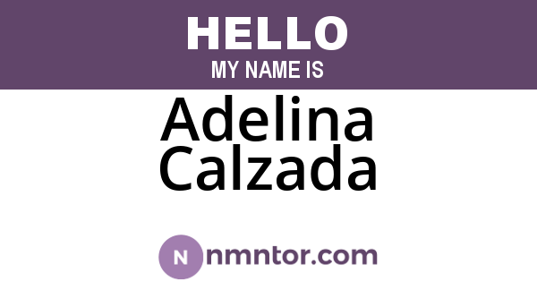Adelina Calzada