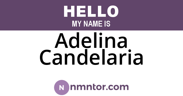Adelina Candelaria