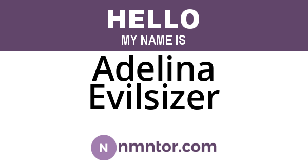 Adelina Evilsizer