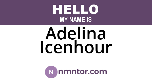 Adelina Icenhour