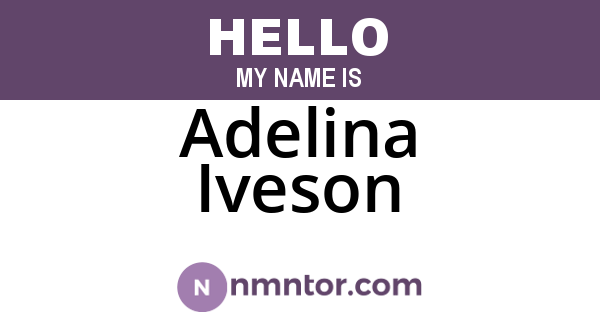Adelina Iveson