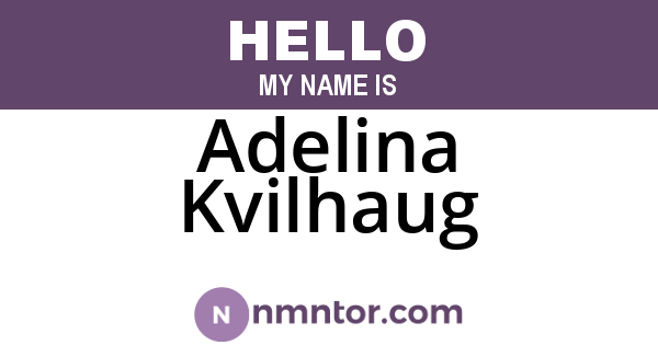 Adelina Kvilhaug