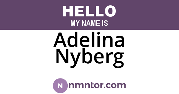 Adelina Nyberg