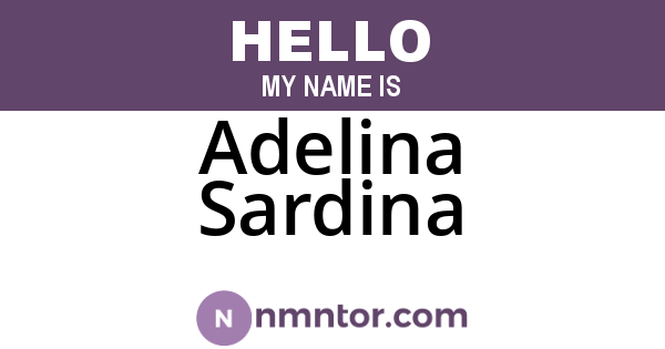 Adelina Sardina