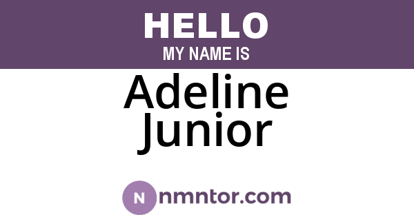 Adeline Junior