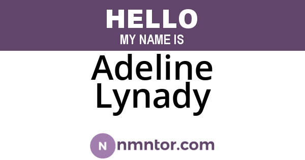 Adeline Lynady