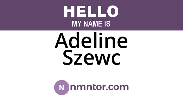 Adeline Szewc