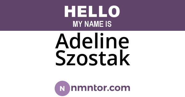 Adeline Szostak