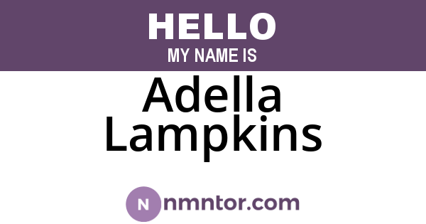 Adella Lampkins
