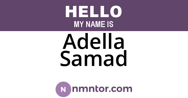Adella Samad