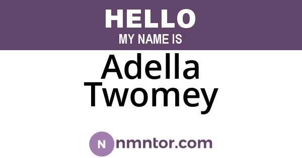 Adella Twomey