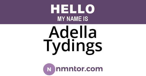 Adella Tydings