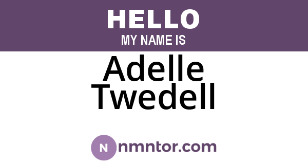 Adelle Twedell