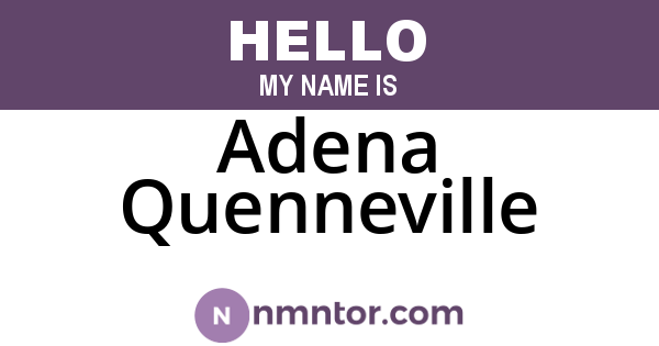Adena Quenneville