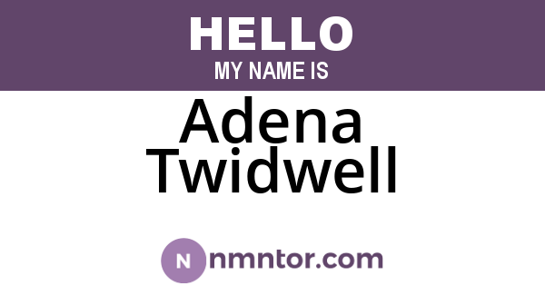 Adena Twidwell