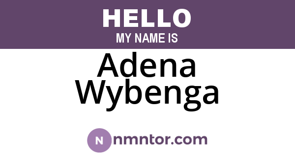 Adena Wybenga