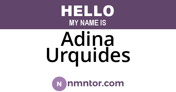 Adina Urquides
