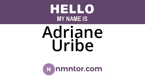 Adriane Uribe