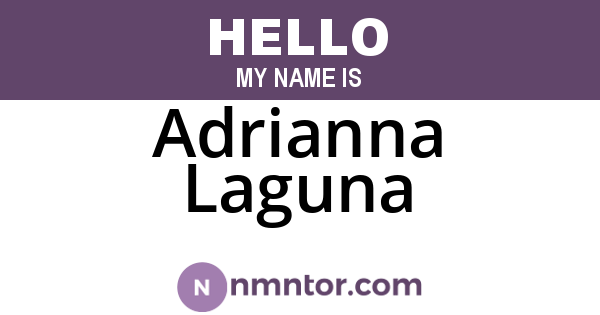 Adrianna Laguna