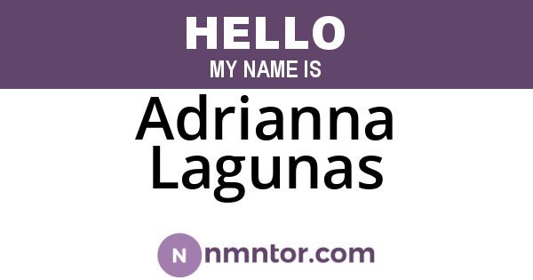 Adrianna Lagunas