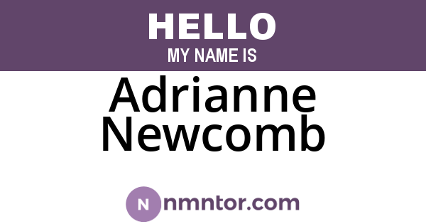 Adrianne Newcomb