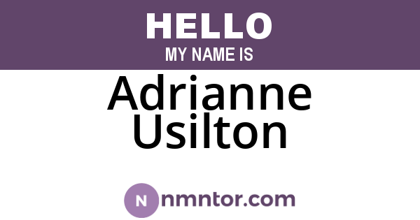 Adrianne Usilton