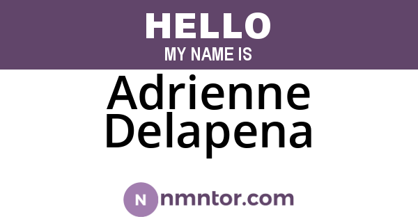 Adrienne Delapena