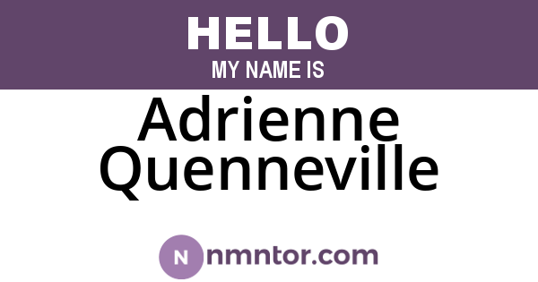 Adrienne Quenneville