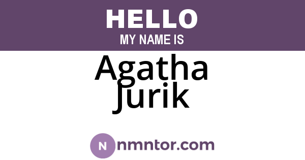 Agatha Jurik