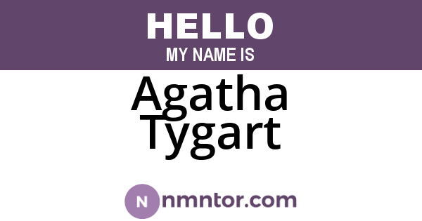 Agatha Tygart