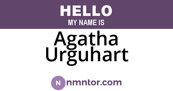 Agatha Urguhart