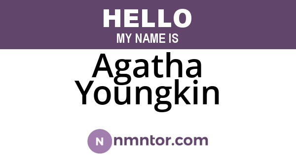 Agatha Youngkin