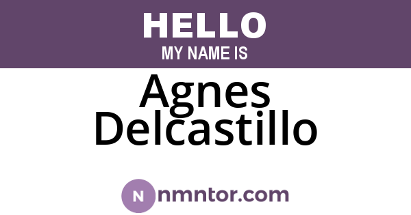 Agnes Delcastillo