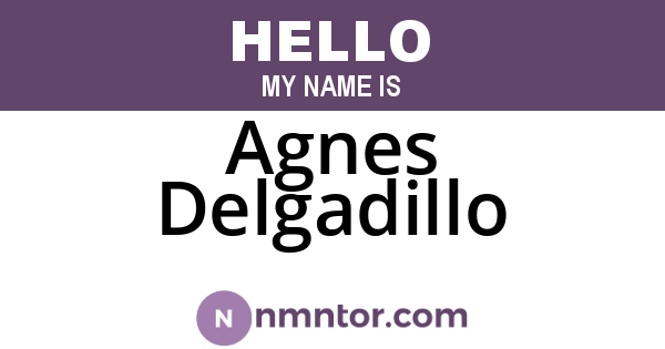 Agnes Delgadillo