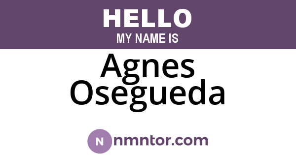 Agnes Osegueda