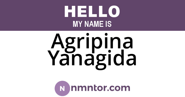 Agripina Yanagida