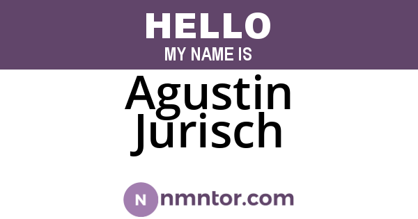 Agustin Jurisch
