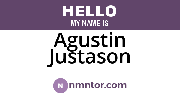 Agustin Justason