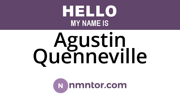 Agustin Quenneville