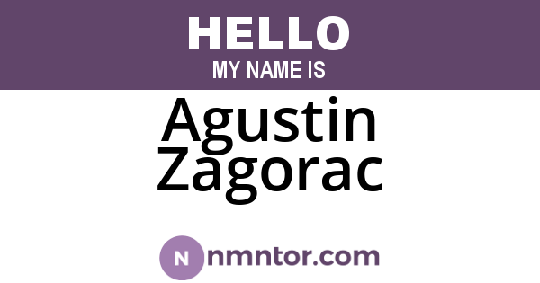 Agustin Zagorac