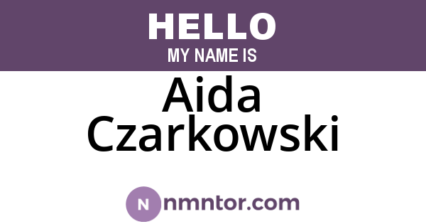 Aida Czarkowski