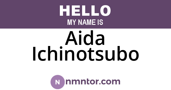 Aida Ichinotsubo